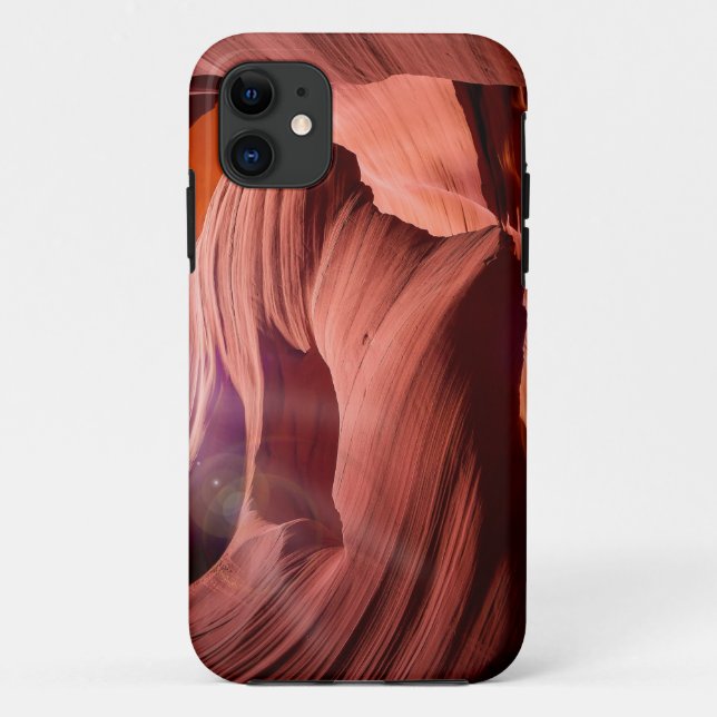 Capa Para iPhone 11 Antelope Canyon | Zazzle_Growth. (Verso)