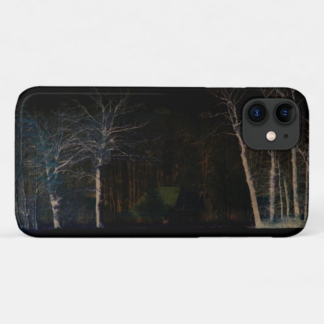 Capa Para iPhone 11 Antena Escura 4 (Verso (horizontal))