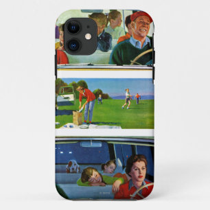 Capa Para iPhone 11 Antes, durante & após do piquenique