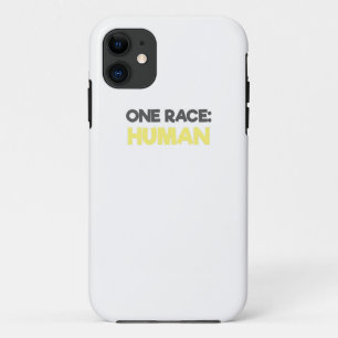 Capa Para iPhone 11 Anti-Racismo Uma Raça Humana