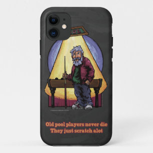 Capa Para iPhone 11 Antigos jogadores da Piscina