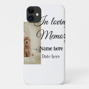Capa Para iPhone 11 Ao amar a memória memorial keepape adicione nome d