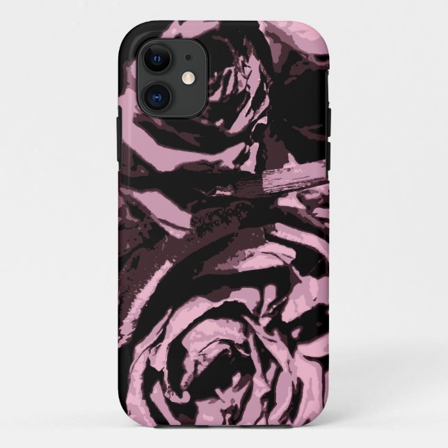 Capa Para iPhone 11 Apenas algumas Rosas (Verso)