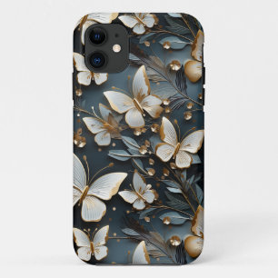 Capa Para iPhone 11 Apenas borboletas