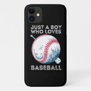 Capa Para iPhone 11 Apenas um Menino que Ama Beisebol