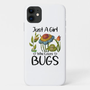 Capa Para iPhone 11 Apenas uma garota que ama insetos