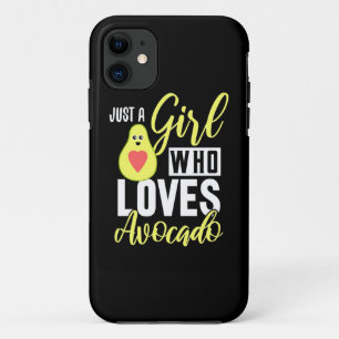 Capa Para iPhone 11 Apenas Uma Menina Que Ama Avocado