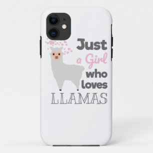 Capa Para iPhone 11 Apenas Uma Menina Que Ama Lhamas