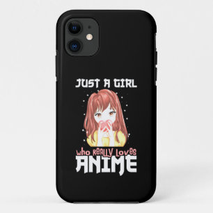 Capa Para iPhone 11 Apenas Uma Menina Que Ama Mesmo Anime