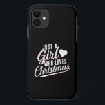 Capa Para iPhone 11 Apenas Uma Menina Que Ama O Natal<br><div class="desc">Apenas Uma Menina Que Ama O Natal</div>