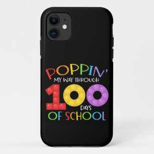 Capa Para iPhone 11 Aperte meu caminho através de 100 dias de escola