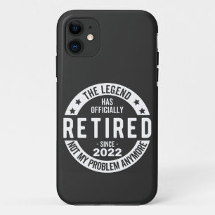 Capa Para iPhone 11 aposentadoria divertida, aposentada, bombeiro apos
