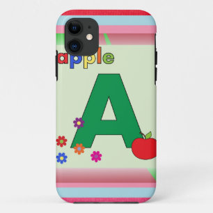 Capa Para iPhone 11 Apple A - Letra A