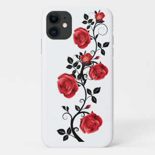 Capa Para iPhone 11 Apple iPhone 11 Case-Rosa Vine