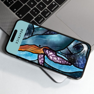 Capa Para iPhone 11 Aquarela Tropical