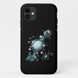Capa Para iPhone 11 Aquário Cósmico Urano Zodiac