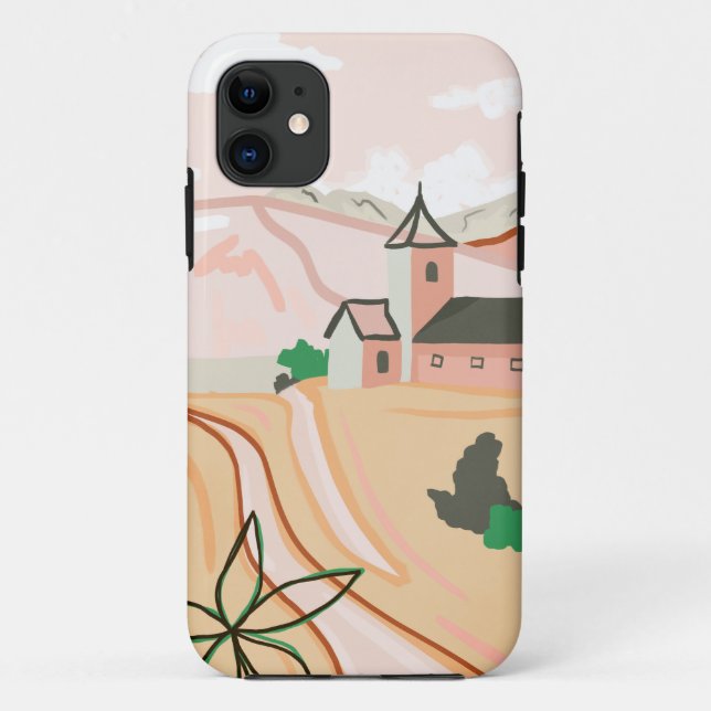 Capa Para iPhone 11 Aquele Sentimento Quente E Pacífico (Verso)
