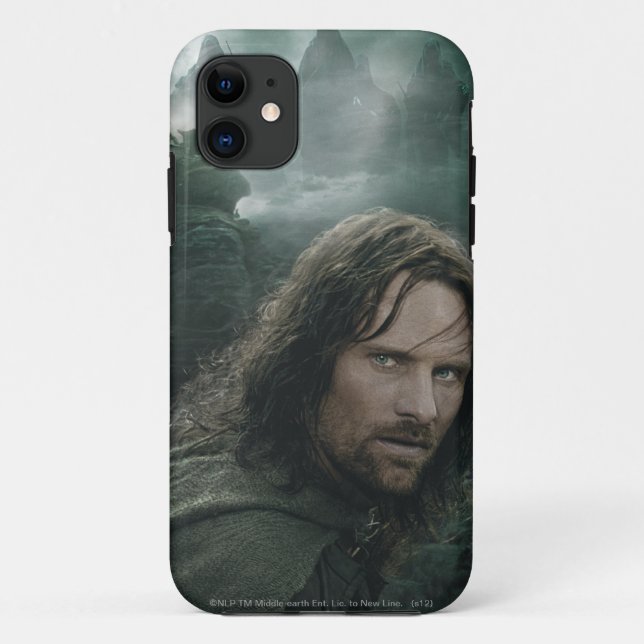 Capa Para iPhone 11 Aragorn e Ringwraiths (Verso)