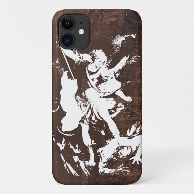 Capa Para iPhone 11 Archangel Michael (Verso)