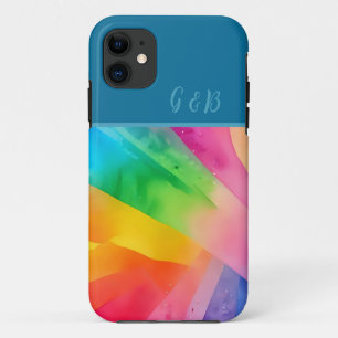 Capa Para iPhone 11 arco-íris colorido lgbtq