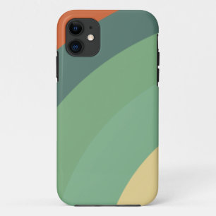Capa Para iPhone 11 Arco-Íris - Estirpes Minimalistas Feitas à Mão