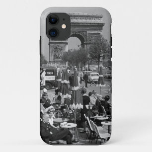Capa Para iPhone 11 Arco triunfal de France Paris do vintage