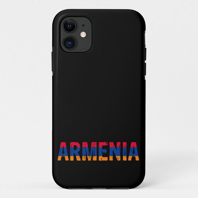 Capa Para iPhone 11 Armênia, Armênia (Verso)