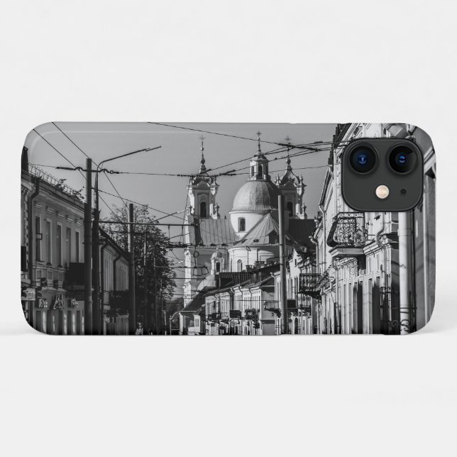 Capa Para iPhone 11 Arquitetura do Grodno Hrodna Belarus iPhone 11 Cas (Verso (horizontal))