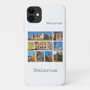 Capa Para iPhone 11 Arquiteturas de Colagem da Bielorrússia iPhone 11 