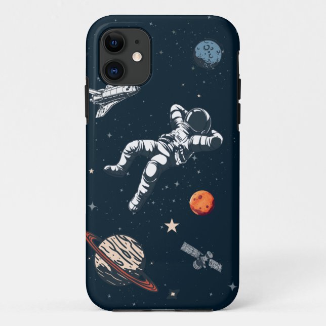 CAPA PARA iPhone 11 ARREFECIMENTO ESPACIAL ASTRONAUTA (Verso)