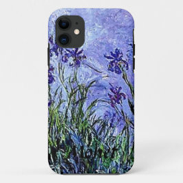 Capa Para iPhone 11 Art Monet Irises