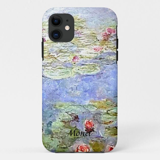 Capa Para iPhone 11 Art Monet Water Lillies (Verso)