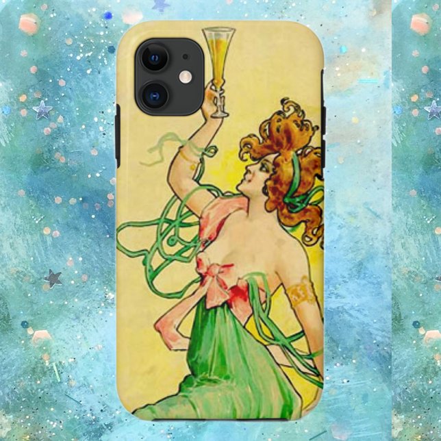 Capa Para iPhone 11 Art nouveau champagne (Criador carregado)