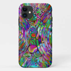 Capa Para iPhone 11 Arte 1 de abstrato muito colorida