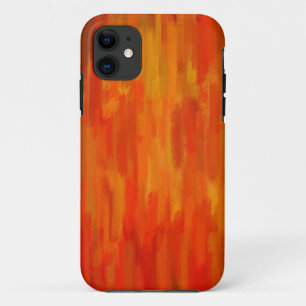 Capa Para iPhone 11 Arte abstracta que pinta as cores retros 17