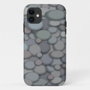 Capa Para iPhone 11 Arte colorida dos seixos da rocha do rio