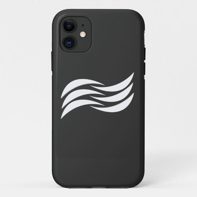 Capa Para iPhone 11 Arte Curva (Verso)