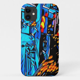 Capa Para iPhone 11 Arte de Almoço no Espaço de Trabalho
