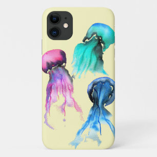 Capa Para iPhone 11 Arte de aquarelas cegas