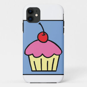 Capa Para iPhone 11 Arte de Clipe de Desenho Animado Cupcake Cobertura