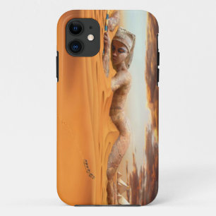 Capa Para iPhone 11 Arte de estátua egípcia