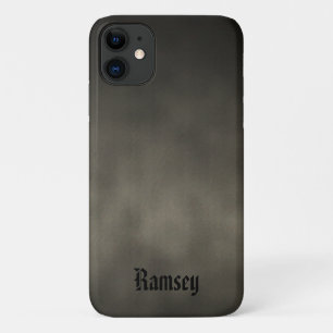 Capa Para iPhone 11 Arte de Ombre Gótica para Cinzas Quentes Personali