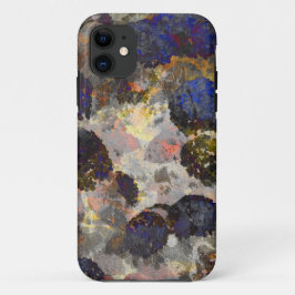Capa Para iPhone 11 Arte digital de fundo do padrão floral/floral