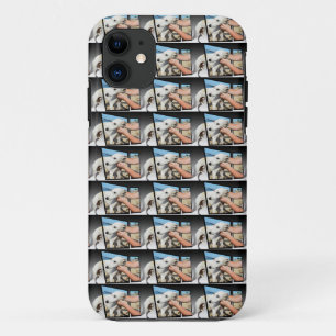 Capa Para iPhone 11 Arte Dimensional De Cão Branco