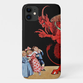 Capa Para iPhone 11 Arte do Diabo Krampus