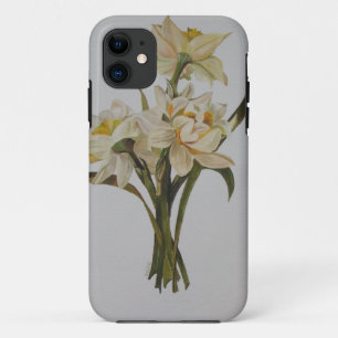 Capa Para iPhone 11 Arte Floral de Buquê Duplo Narcissi