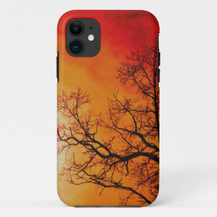 Capa Para iPhone 11 Arte impetuosa do por do sol & da natureza da