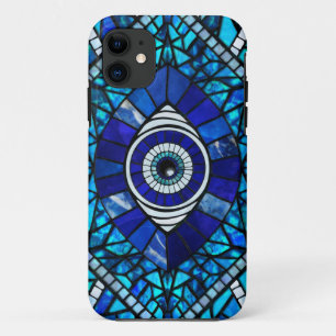Capa Para iPhone 11 Arte Mosaica Amuleta mau