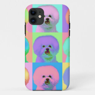 Capa Para iPhone 11 Arte Op - Bichon Frise - Cody