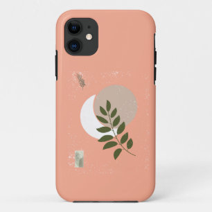 Capa Para iPhone 11 Arte Verde Minimalista